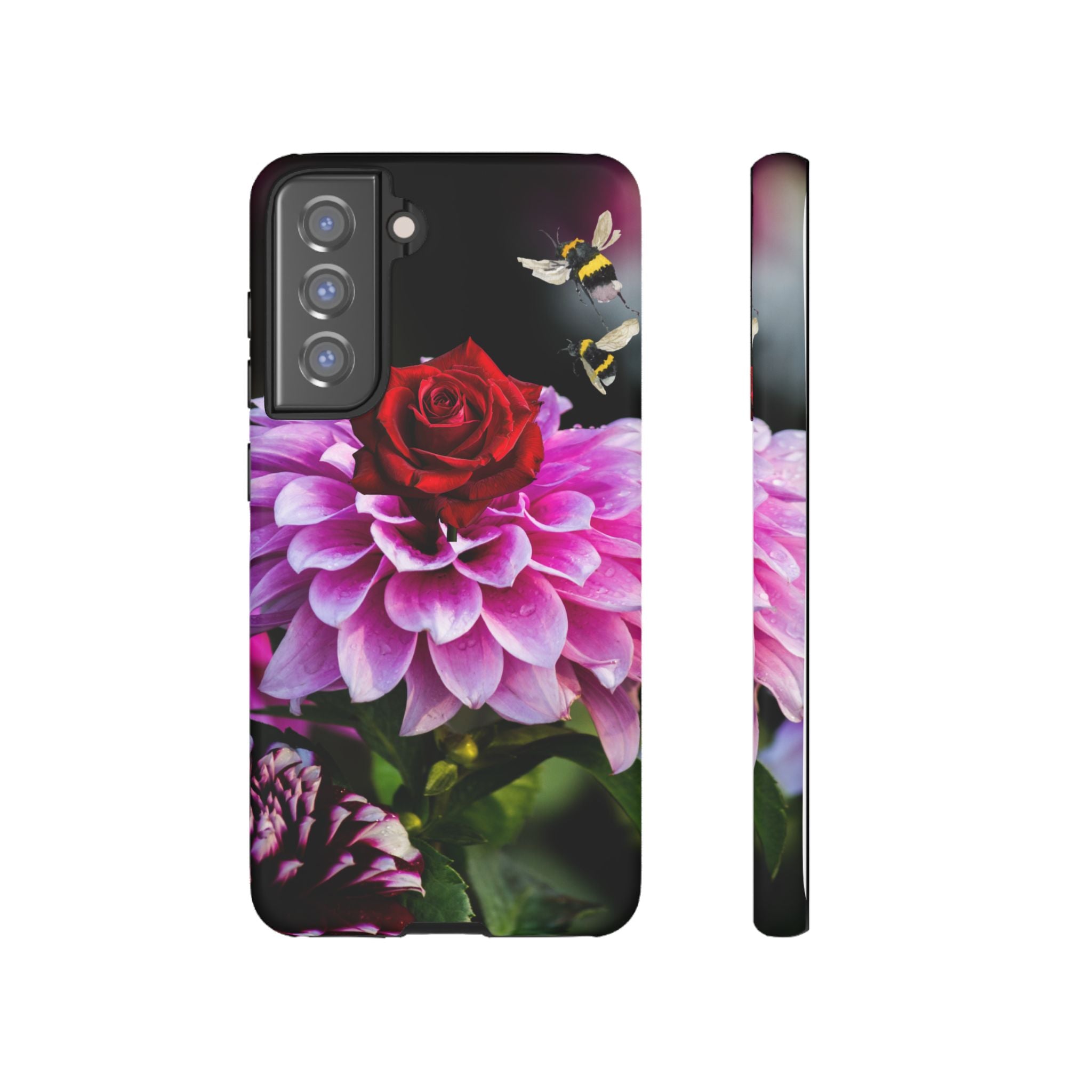 Vintage Floral Bouquet Tough Case | Colorful Roses Phone Cover