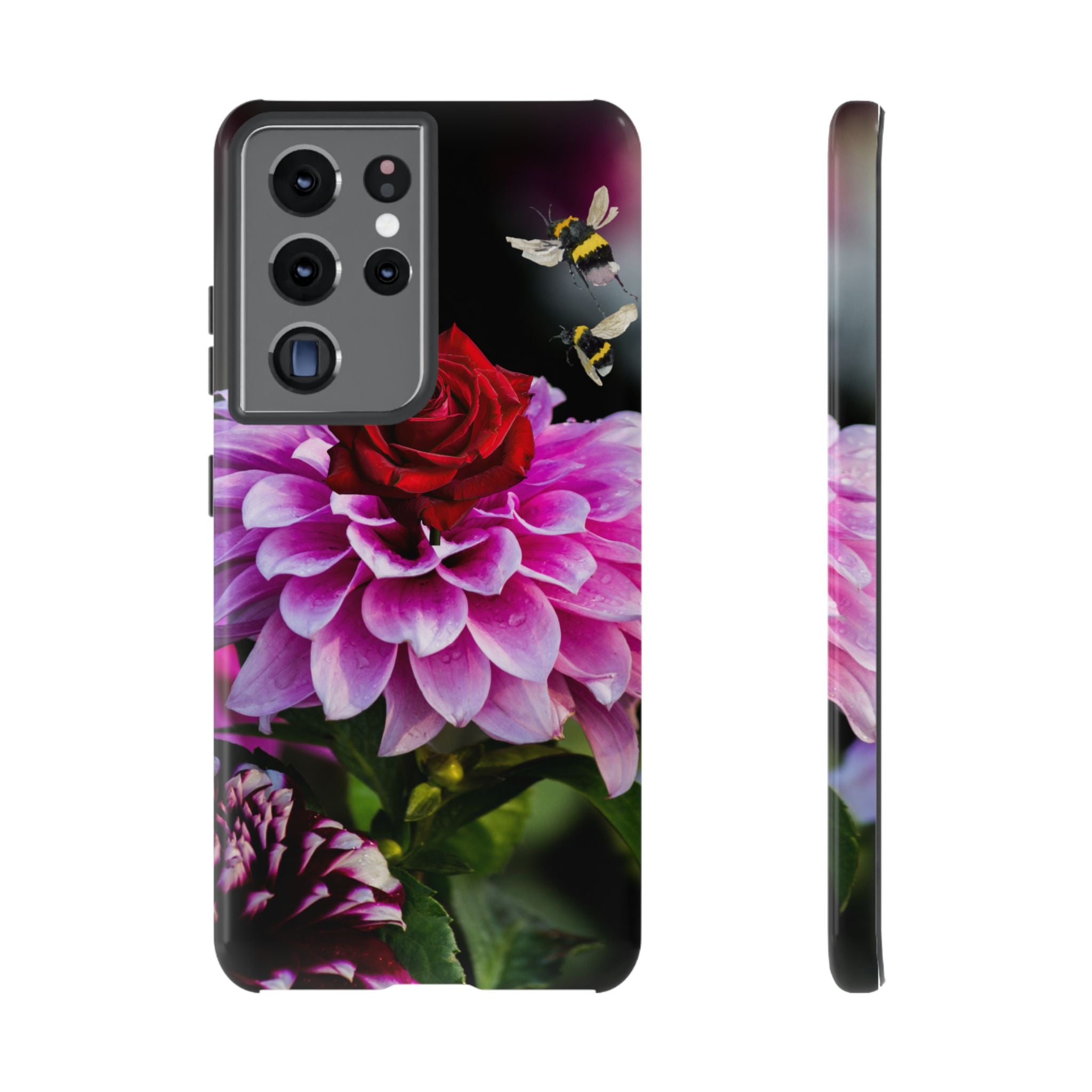 Vintage Floral Bouquet Tough Case | Colorful Roses Phone Cover