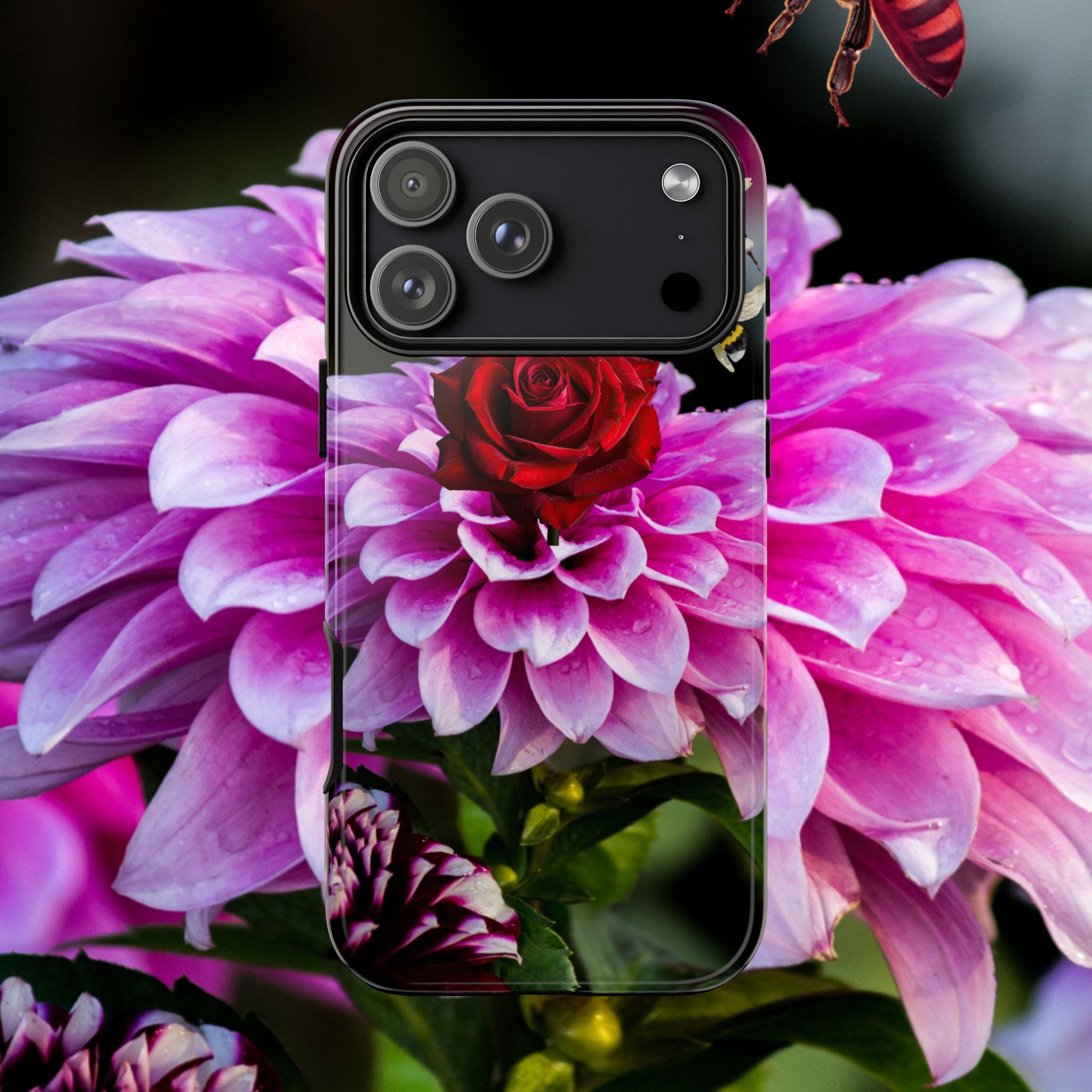 Vintage Floral Bouquet Tough Case | Colorful Roses Phone Cover