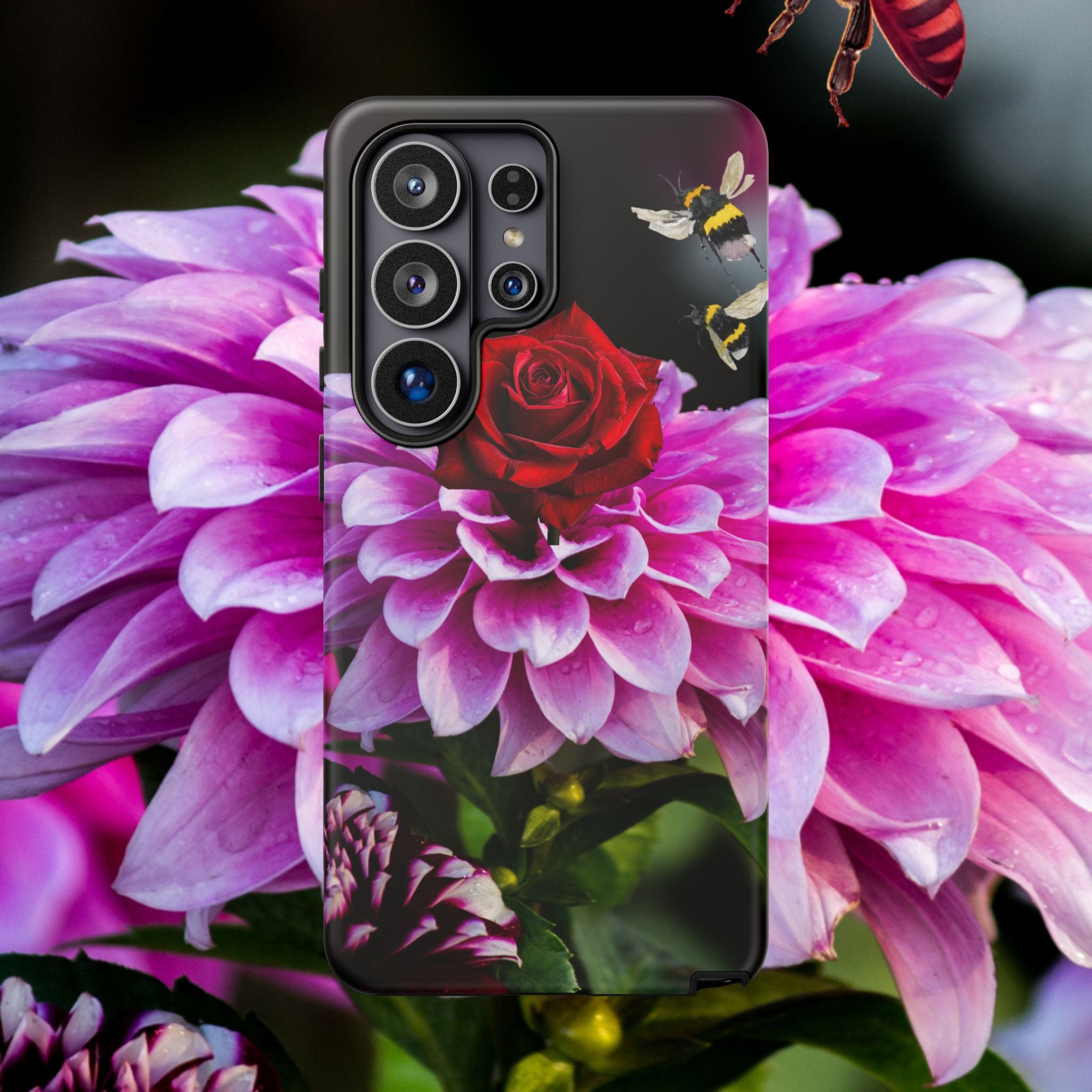 Vintage Floral Bouquet Tough Case | Colorful Roses Phone Cover