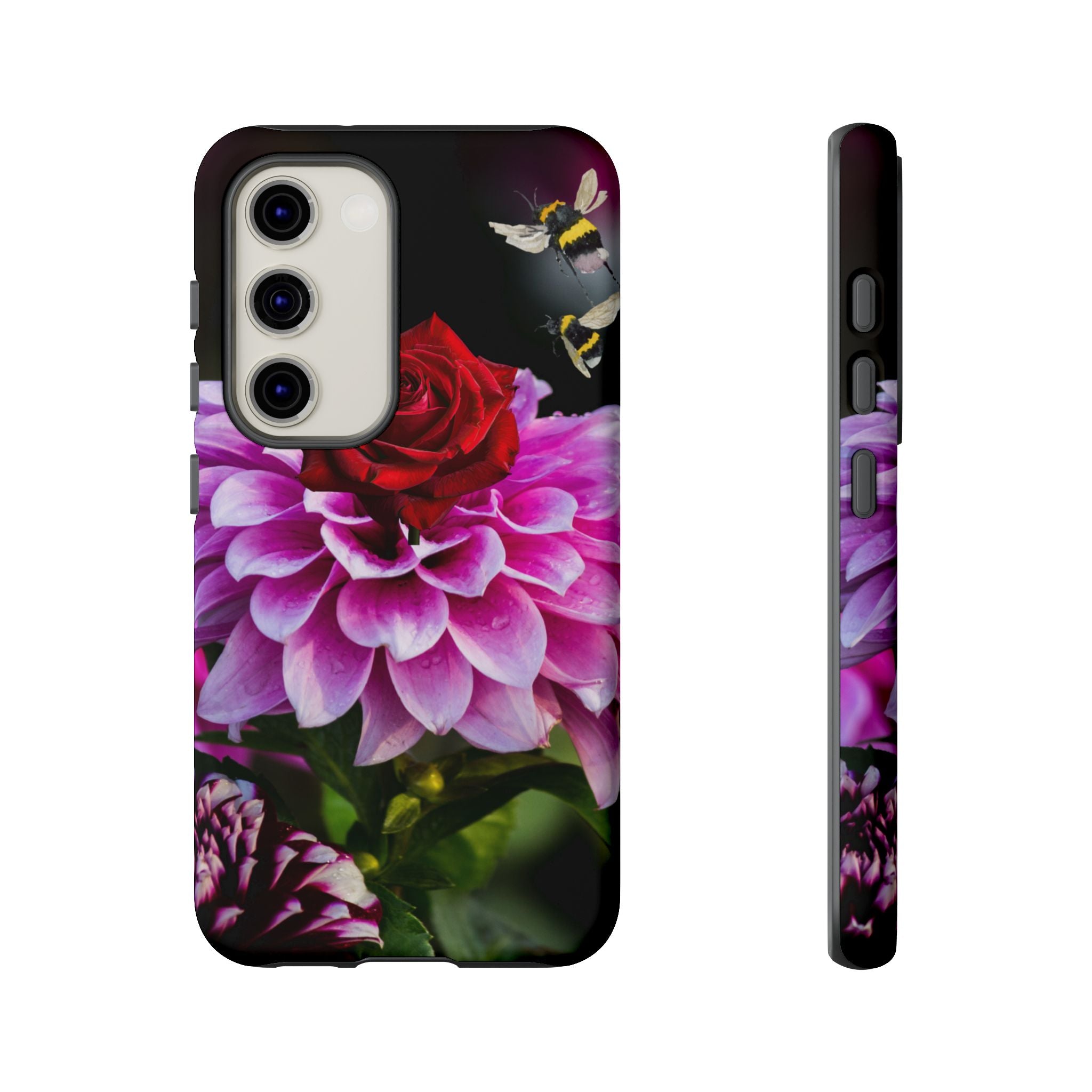 Vintage Floral Bouquet Tough Case | Colorful Roses Phone Cover