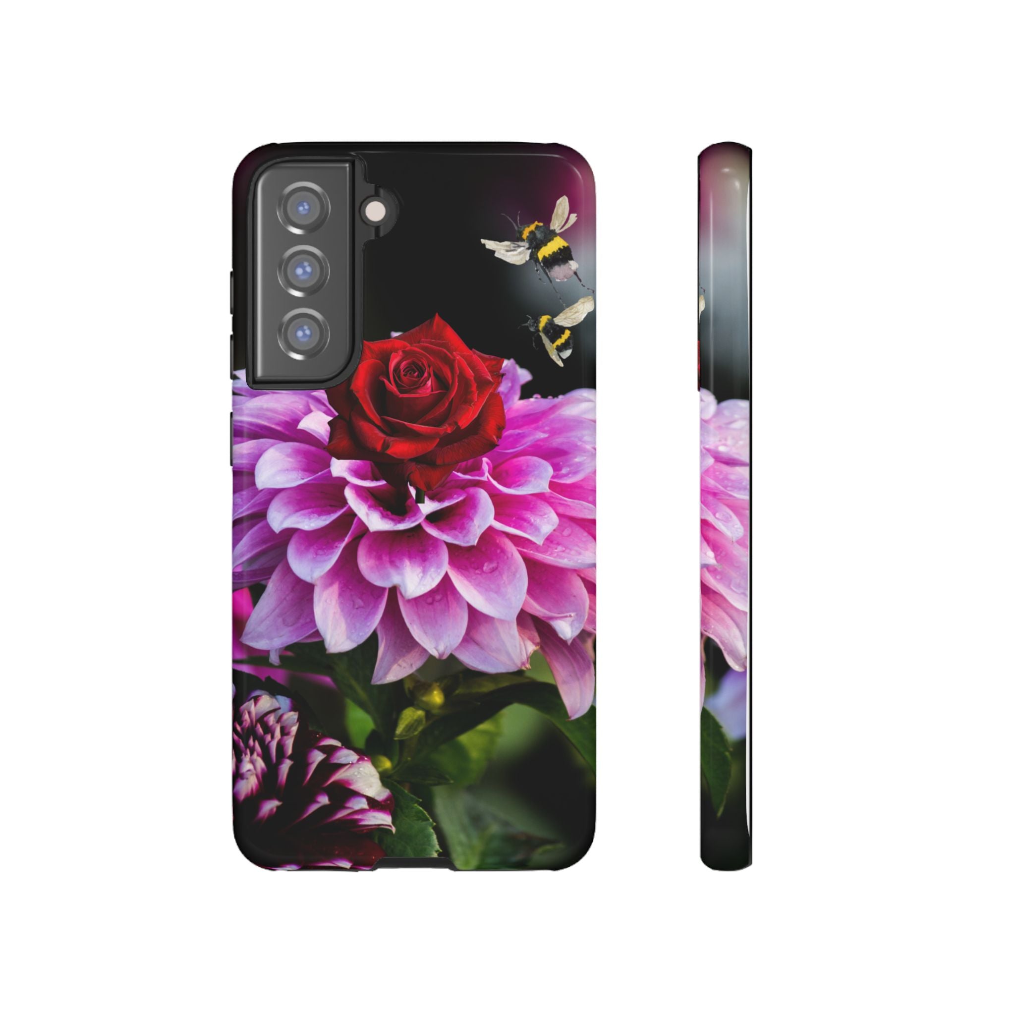Vintage Floral Bouquet Tough Case | Colorful Roses Phone Cover