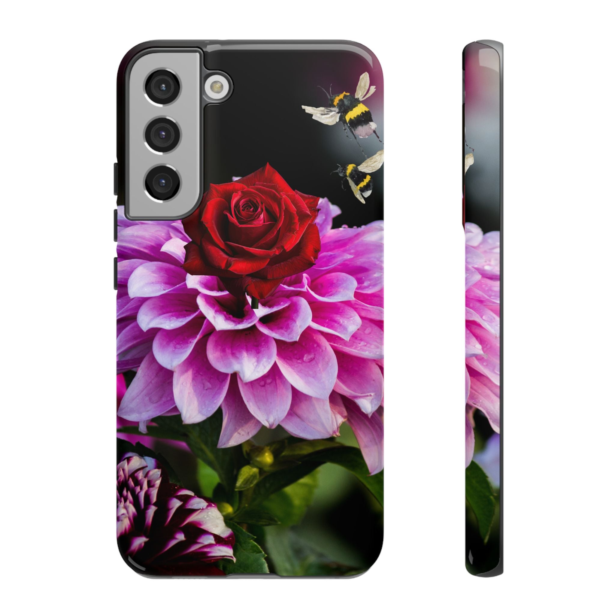 Vintage Floral Bouquet Tough Case | Colorful Roses Phone Cover