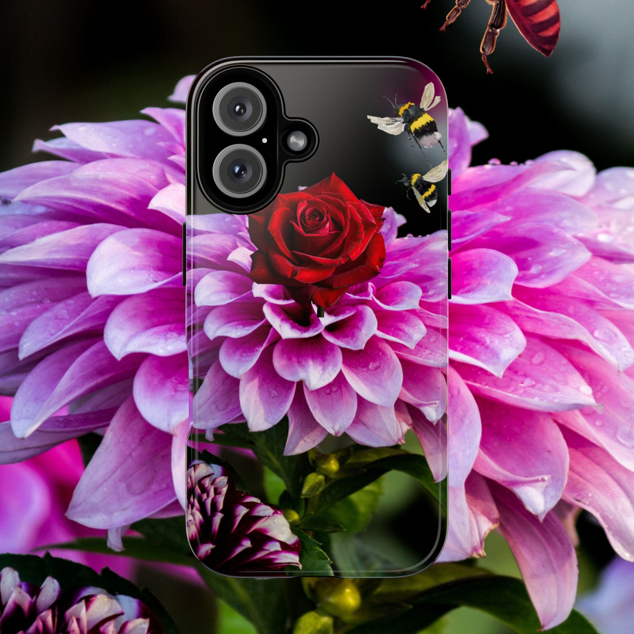 Vintage Floral Bouquet Tough Case | Colorful Roses Phone Cover