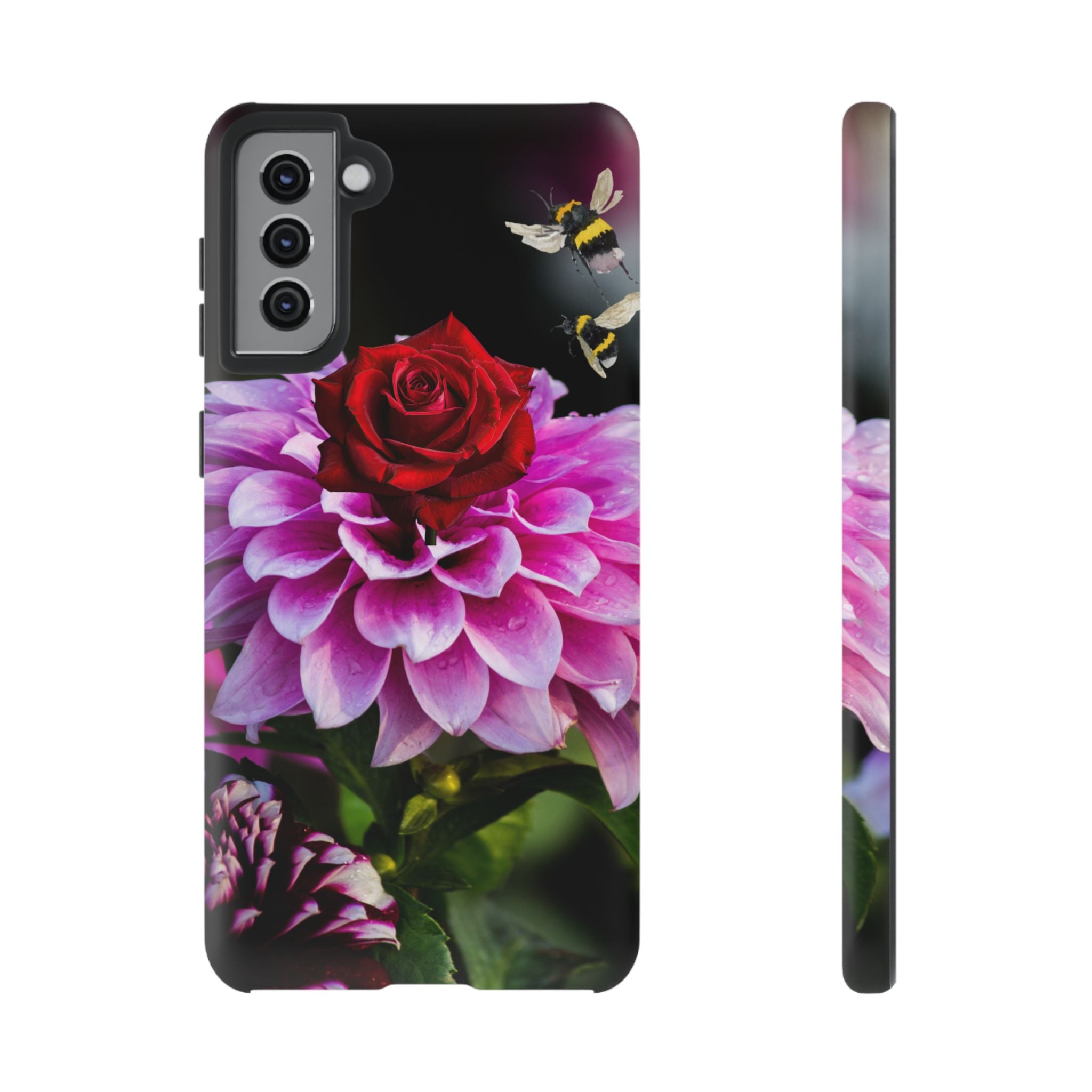 Vintage Floral Bouquet Tough Case | Colorful Roses Phone Cover