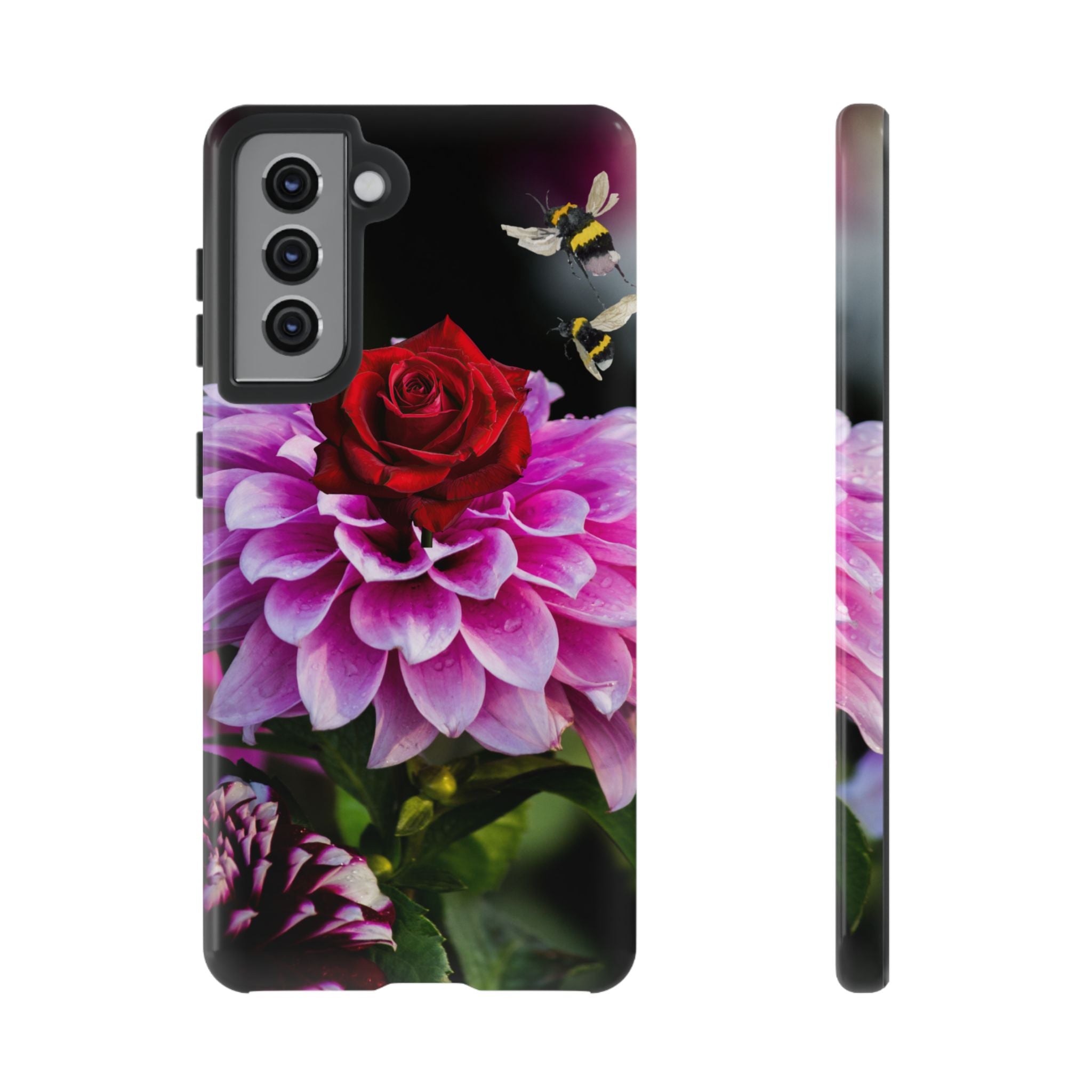 Vintage Floral Bouquet Tough Case | Colorful Roses Phone Cover