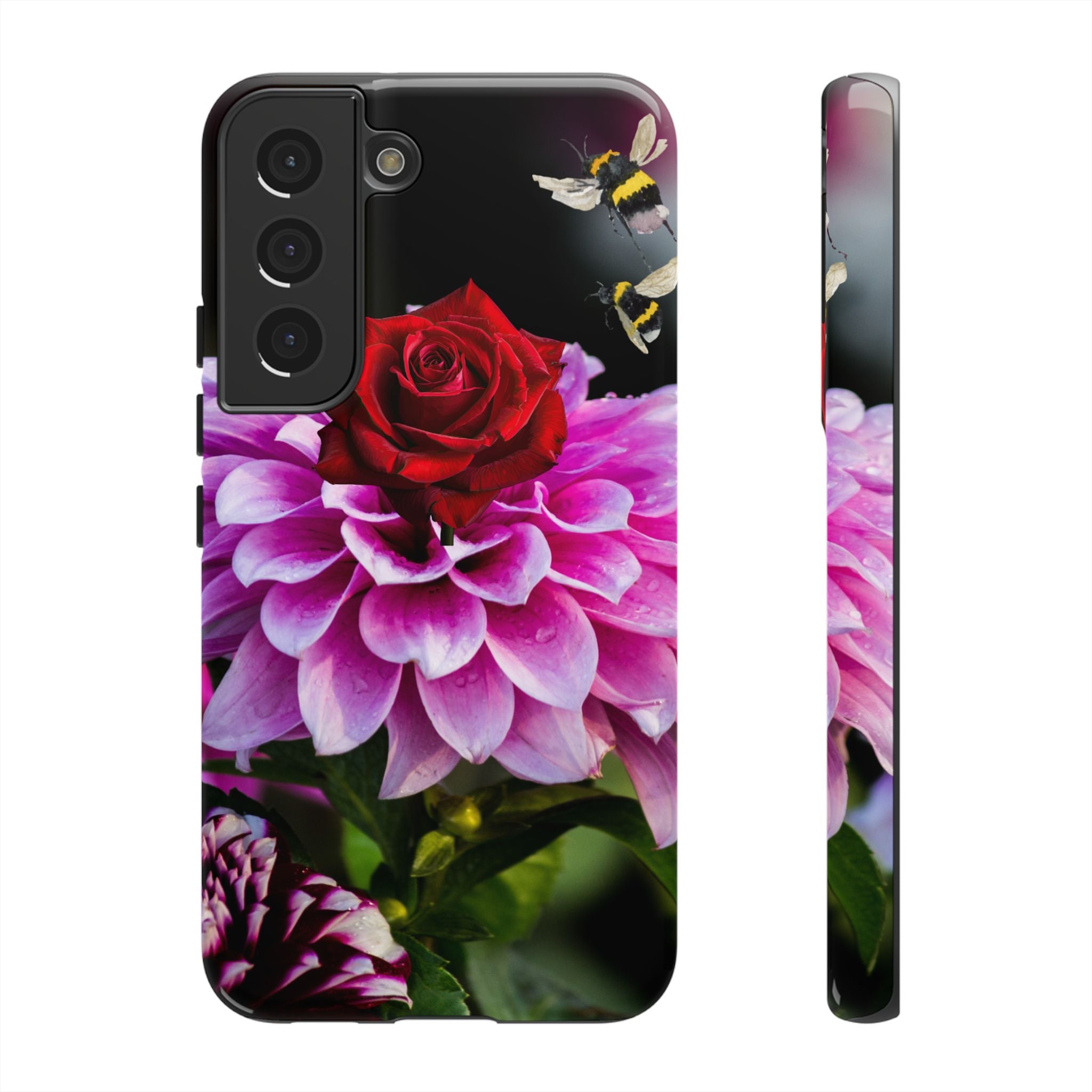 Vintage Floral Bouquet Tough Case | Colorful Roses Phone Cover