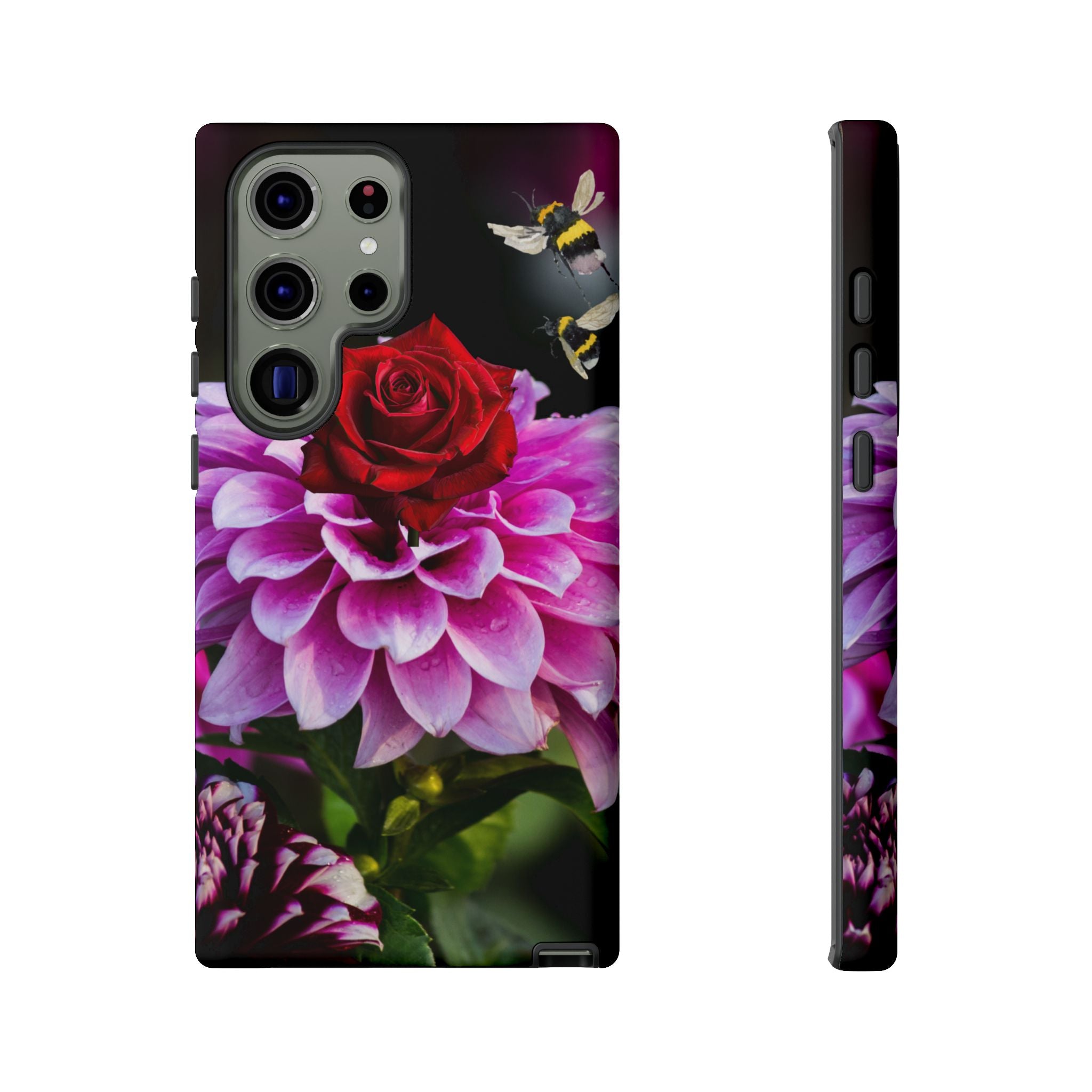 Vintage Floral Bouquet Tough Case | Colorful Roses Phone Cover
