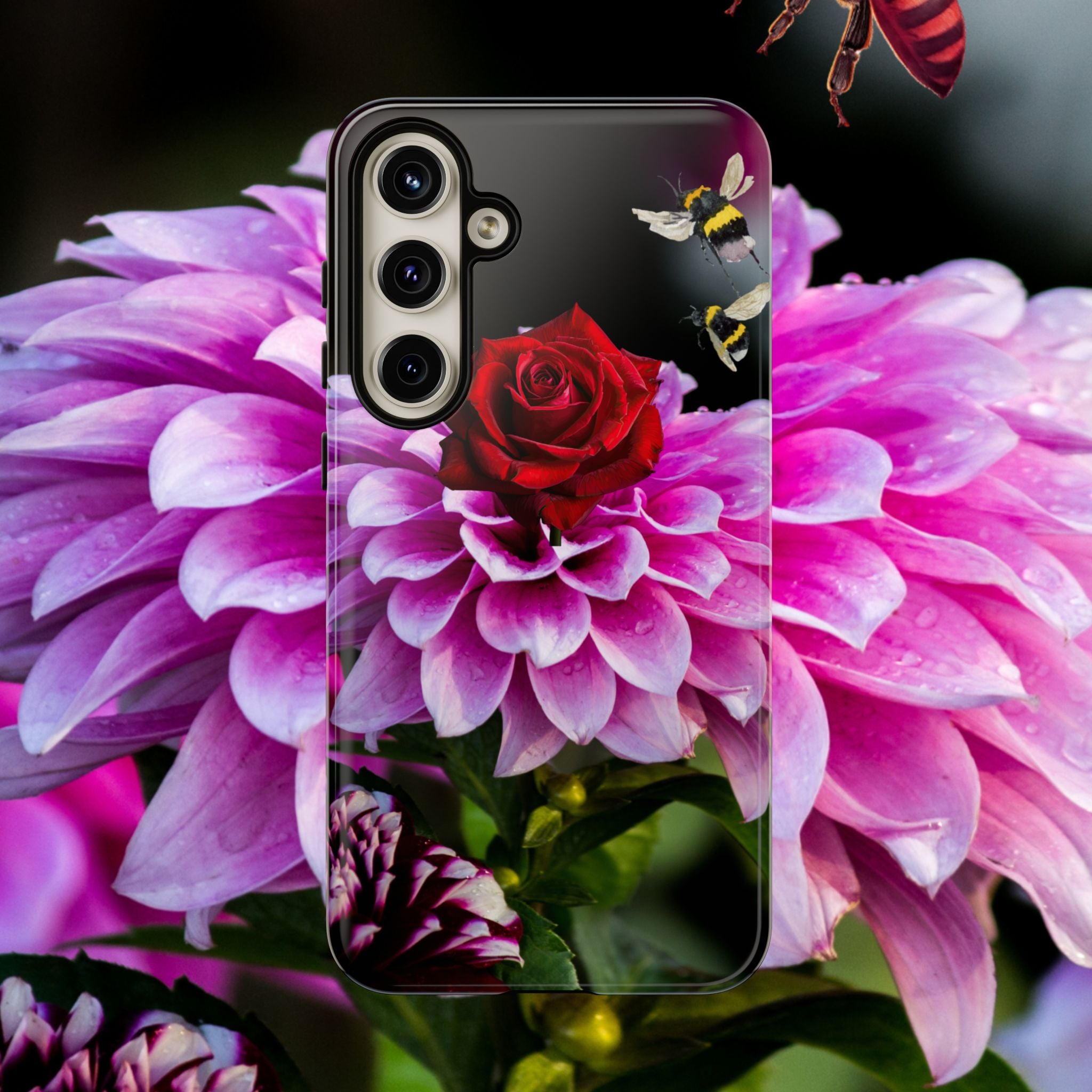 Vintage Floral Bouquet Tough Case | Colorful Roses Phone Cover