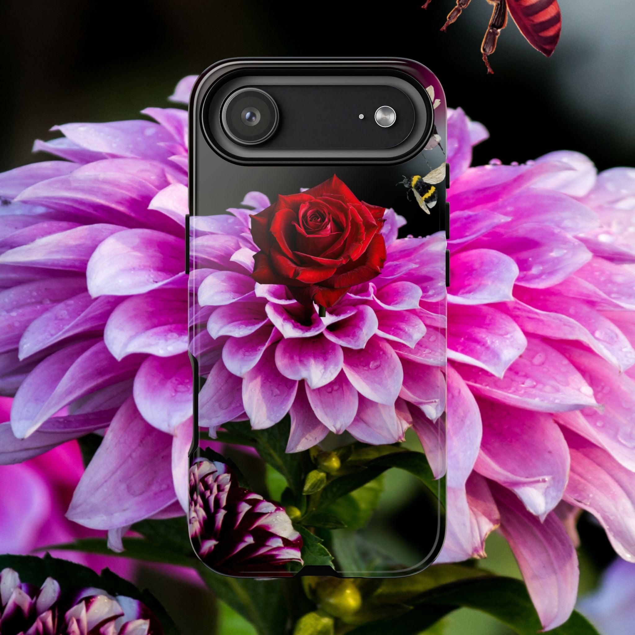 Vintage Floral Bouquet Tough Case | Colorful Roses Phone Cover