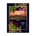 "Jeremiah 29:11"   Satin Poster — Inspirational Bible Verse Wall Art (300gsm)
