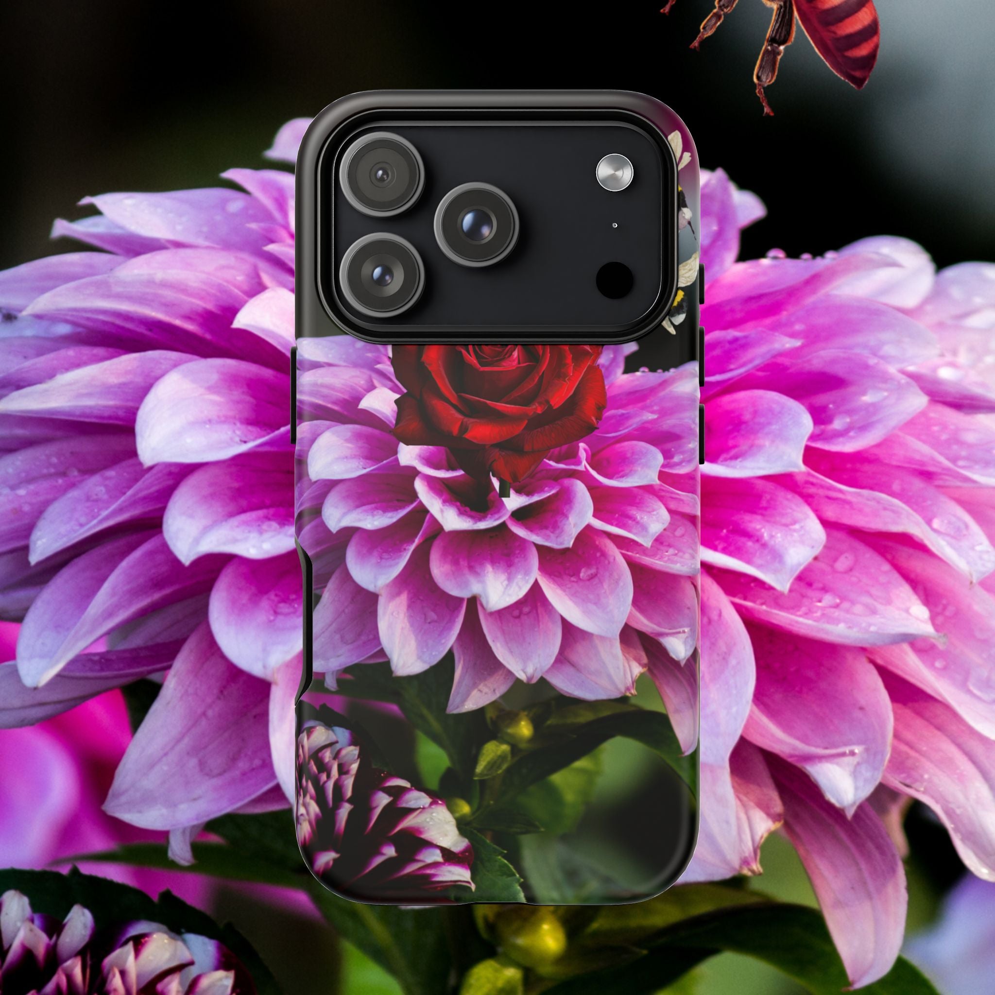 Vintage Floral Bouquet Tough Case | Colorful Roses Phone Cover