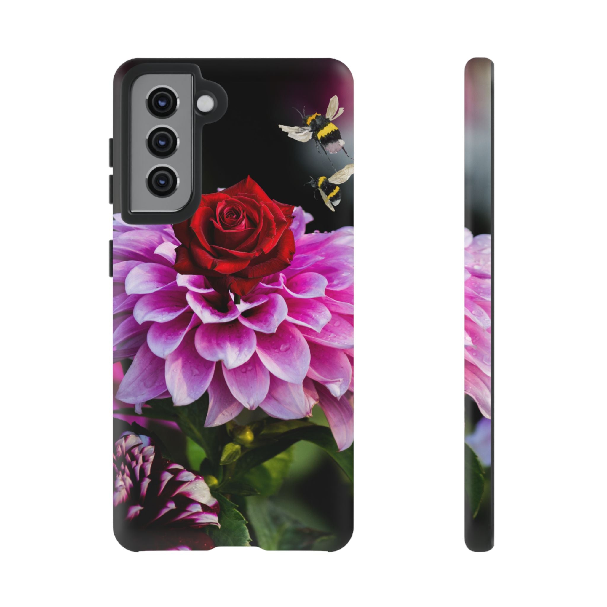 Vintage Floral Bouquet Tough Case | Colorful Roses Phone Cover