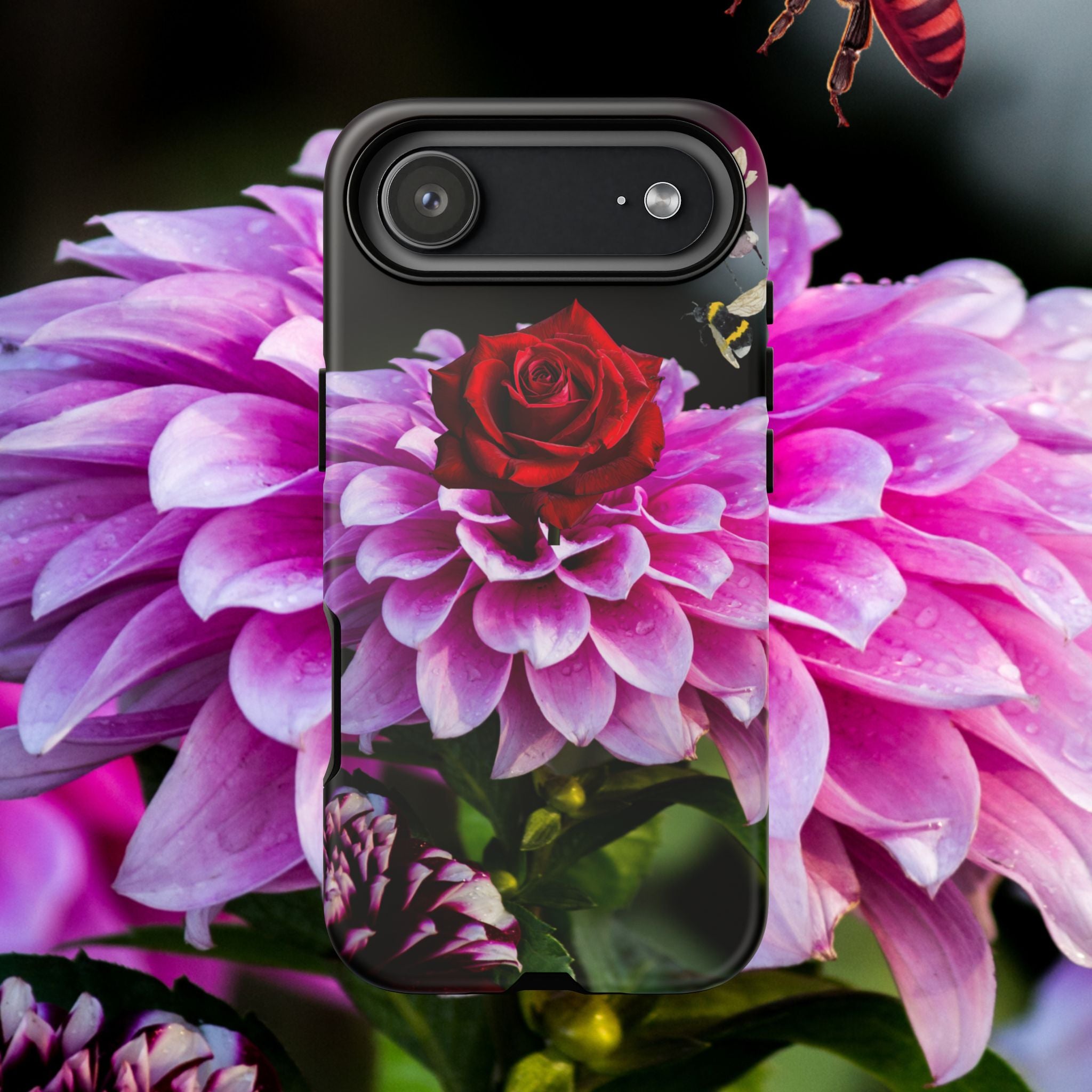 Vintage Floral Bouquet Tough Case | Colorful Roses Phone Cover